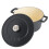 Babish Round Enamel Cast Iron Dutch Oven w/Lid  6-Quart  Matte Black 1