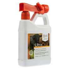 UltraCruz Schaumshampoo für Nutztiere, 32 oz mit Reiseapplikator, Weiß