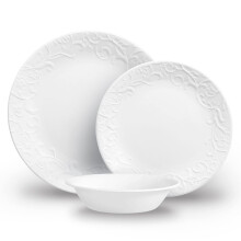 Corelle 12pc Bella Faenza Dinnerware Set for 4 - 3X More Durable Glass
