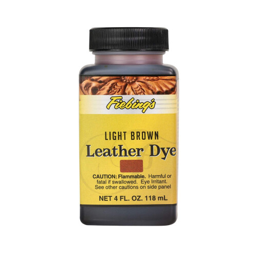 Fiebing's Leather Dye - Alcohol Based Permanent Leather Dye - 4 oz - L