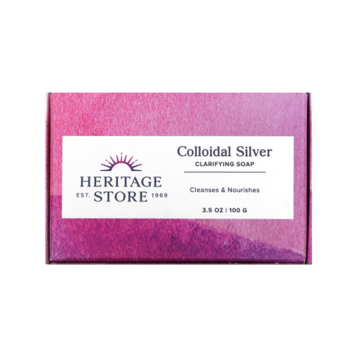 Heritage Store, Colloidal Silver Soap, 100g