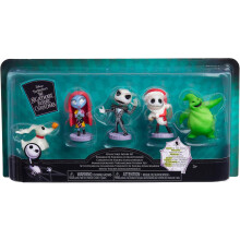 Spielen Sie einfach Disney Tim Burtons „The Nightmare Before Christmas“-Sammelfigurenset für Kinder ab 3 Jahren