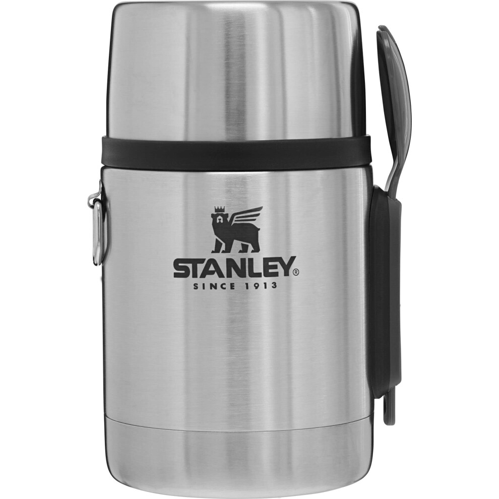 Stanley Classic Legendary Vacuum Insulated Food Jar 18 oz - Stainless