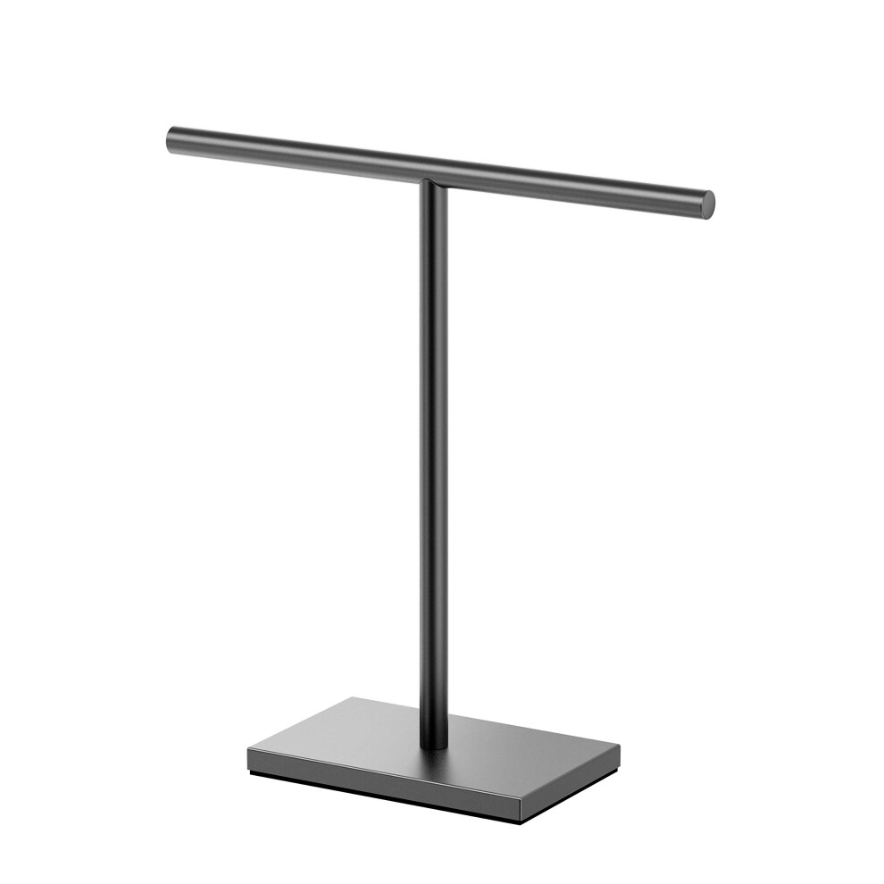 Gatco 1444Mx Modern Rectangle Base Freestanding Countertop Towel Hold