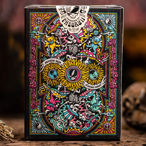 theory11 Grateful Dead Spielkarten Premium Deck mit ikonischer Bandkunst 2