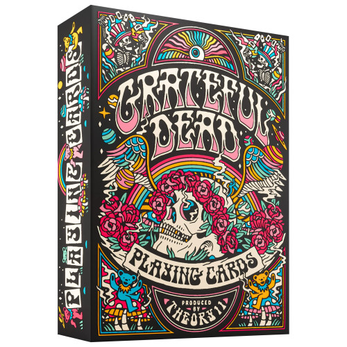 theory11 Grateful Dead Spielkarten Premium Deck mit ikonischer Bandkunst