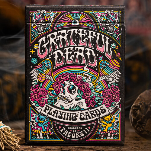 theory11 Grateful Dead Spielkarten Premium Deck mit ikonischer Bandkunst 1