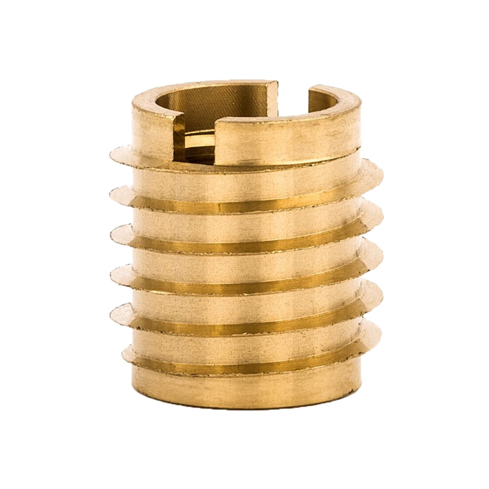 Photos - Other for Repair E-Z LOK Knife Threaded Insert for Hard-Wood Brass Thread Inserts 3/8