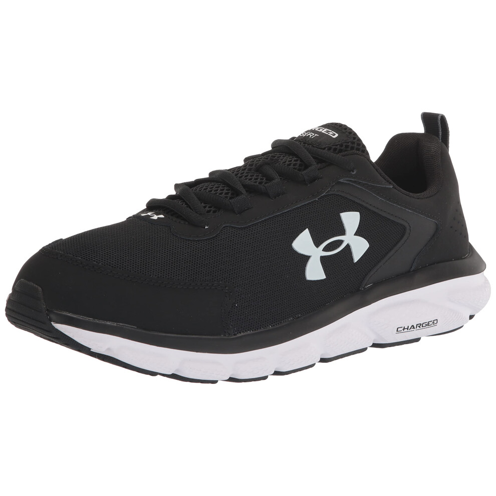 Under Armour Men's Charged Assert 9 6E  (001) Black/White/White  9