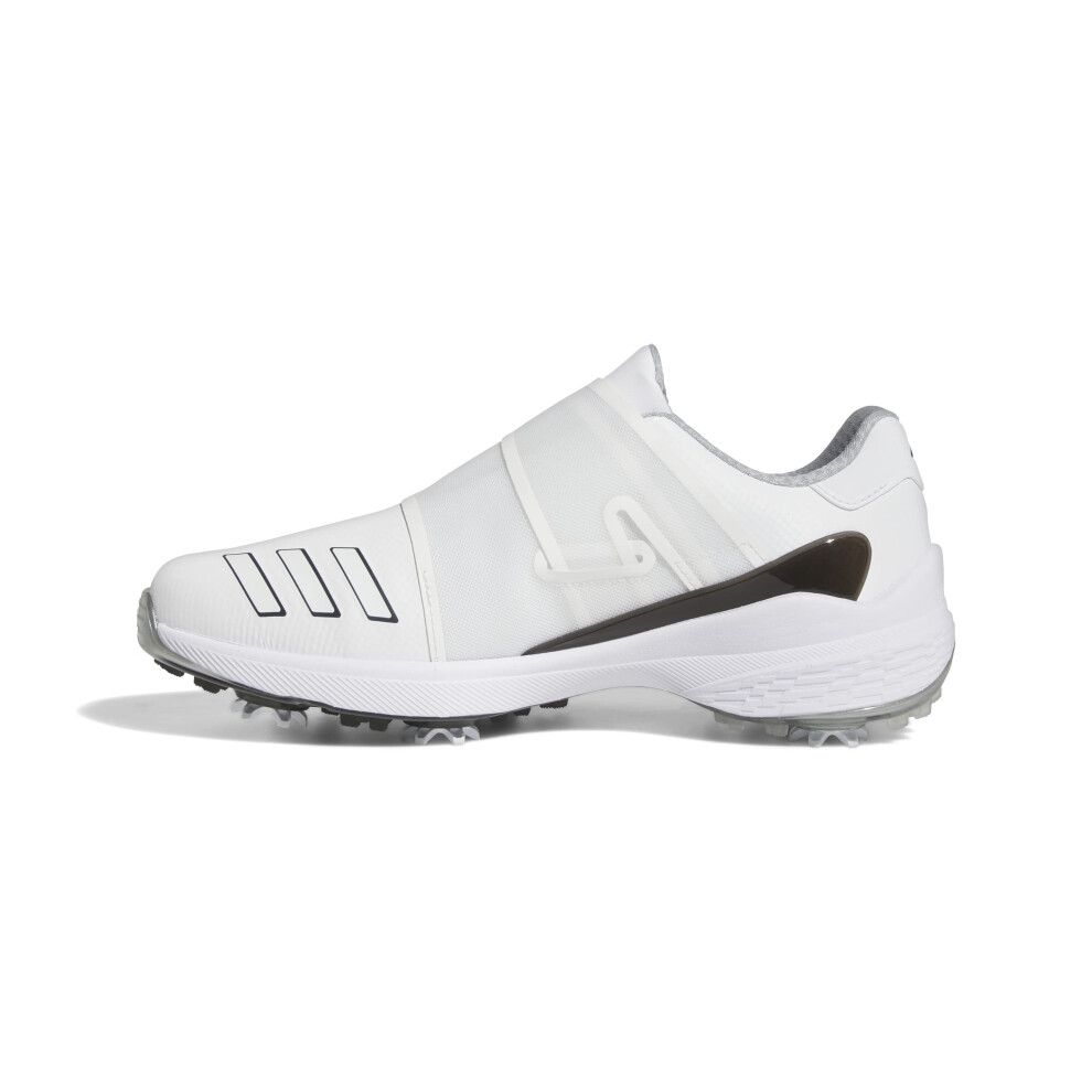 adidas Men's ZG23 BOA Golf Shoes  Footwear White/Core Black/Silver Met