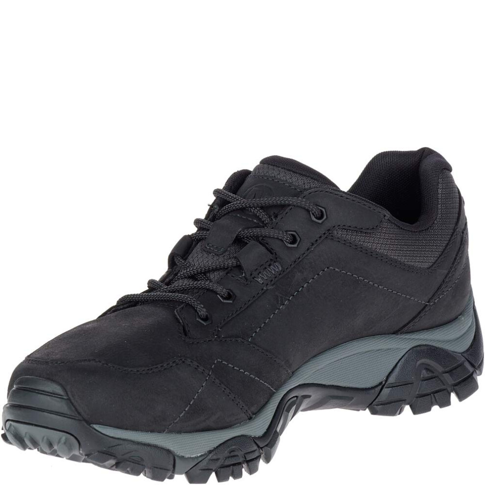 Merrell Men's Moab Adventure Lace Hiking Shoe  Black  10