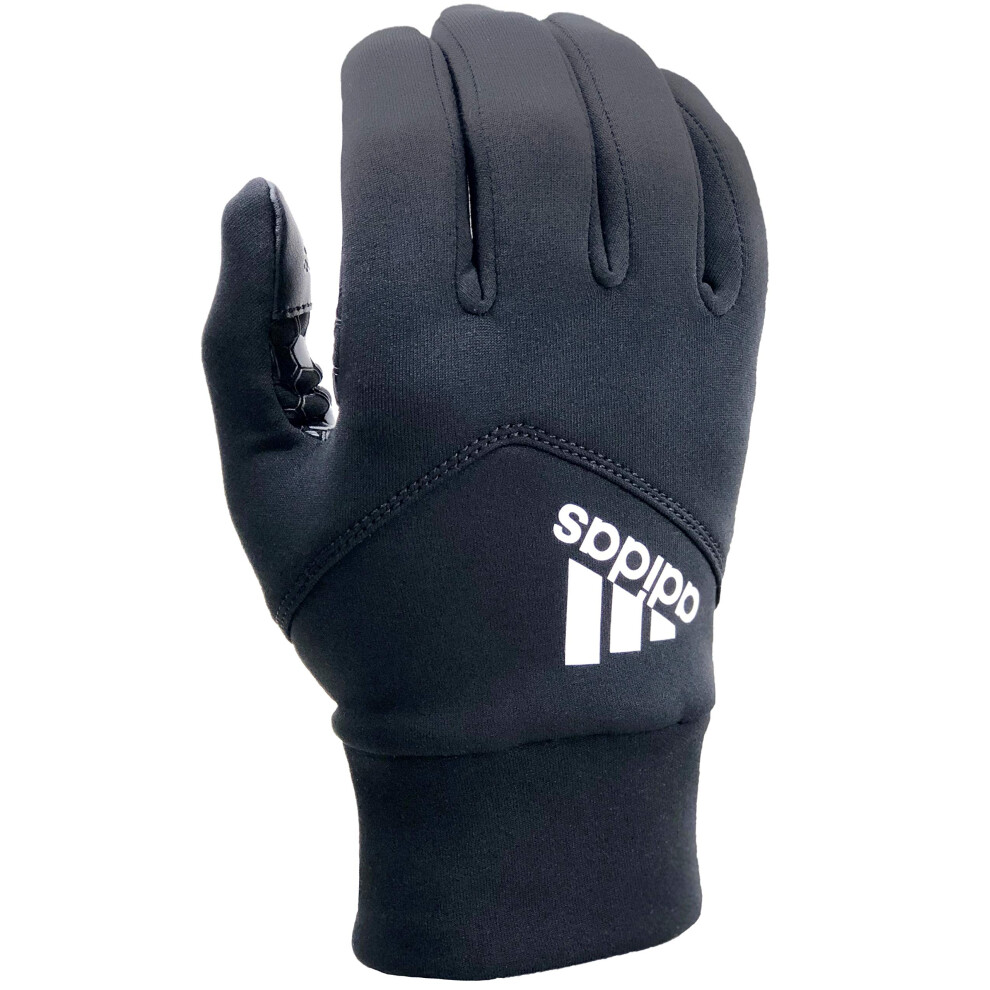 adidas Shield 3.0 Running Gloves  Black - Medium/Large