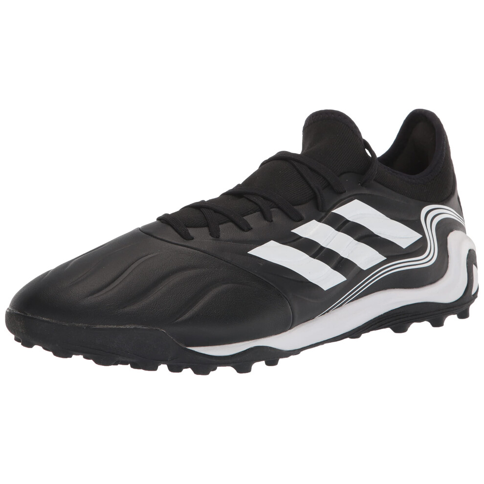 adidas Unisex Copa Sense.3 Turf Soccer Shoe  Black/White/Vivid Red  7