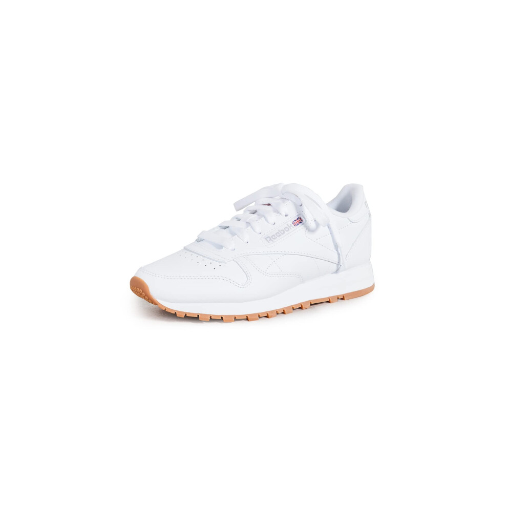 Reebok Women's Classic Leather Sneaker  Reefresh White/Pure Grey/Gum