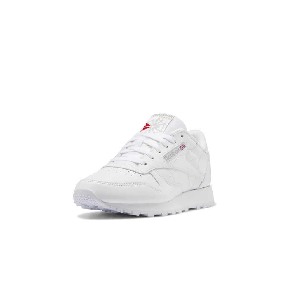 Reebok Women's Classic Leather Sneaker  Reefresh White/Pure Grey  10