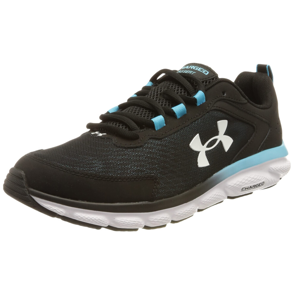 Under Armour Men's Charged Assert 9  (009) Black/Blue Surf/White  9  U