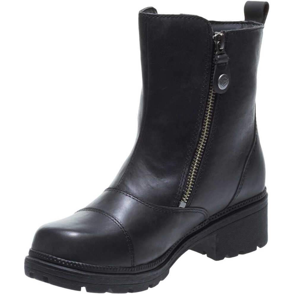 Harley-Davidson Footwear Women's Amherst Motorcycle Boot  Black  9