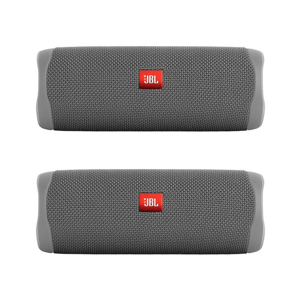 JBL Flip 5 Waterproof Portable Wireless Bluetooth Speaker Bundle - (Pa