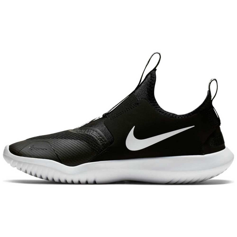 Nike Flex Runner (Big Kid) Black/White 5.5 Big Kid M