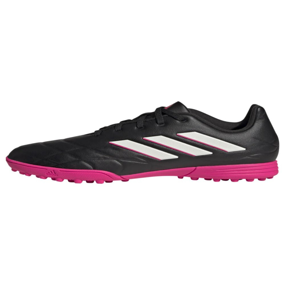 adidas Copa Pure.3 Turf Soccer Shoe  Black/Zero Metallic/Team Shock Pi