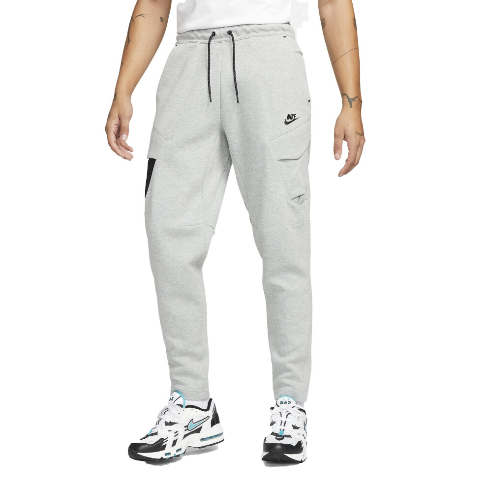 Nike Sportswear Men's Tech Fleece Utility Pants Heather Grey  Medium