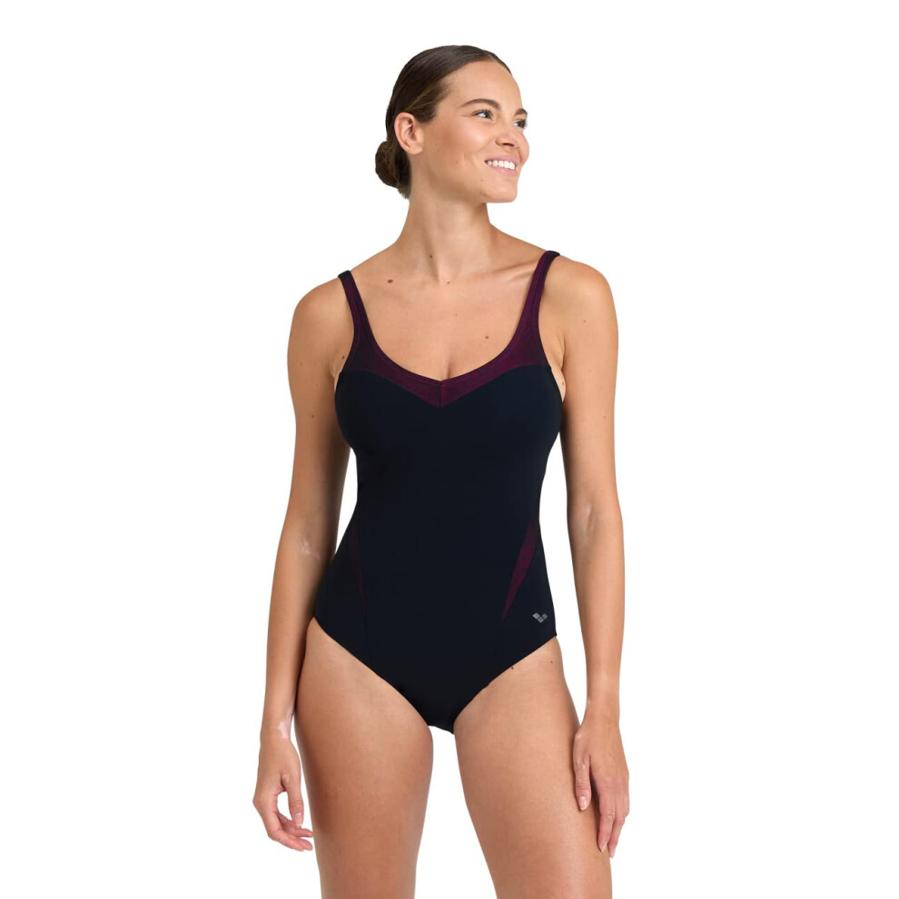 ARENA Bodylift Women's Isabel B-Cup One Piece Shaping Swimsuit Light C