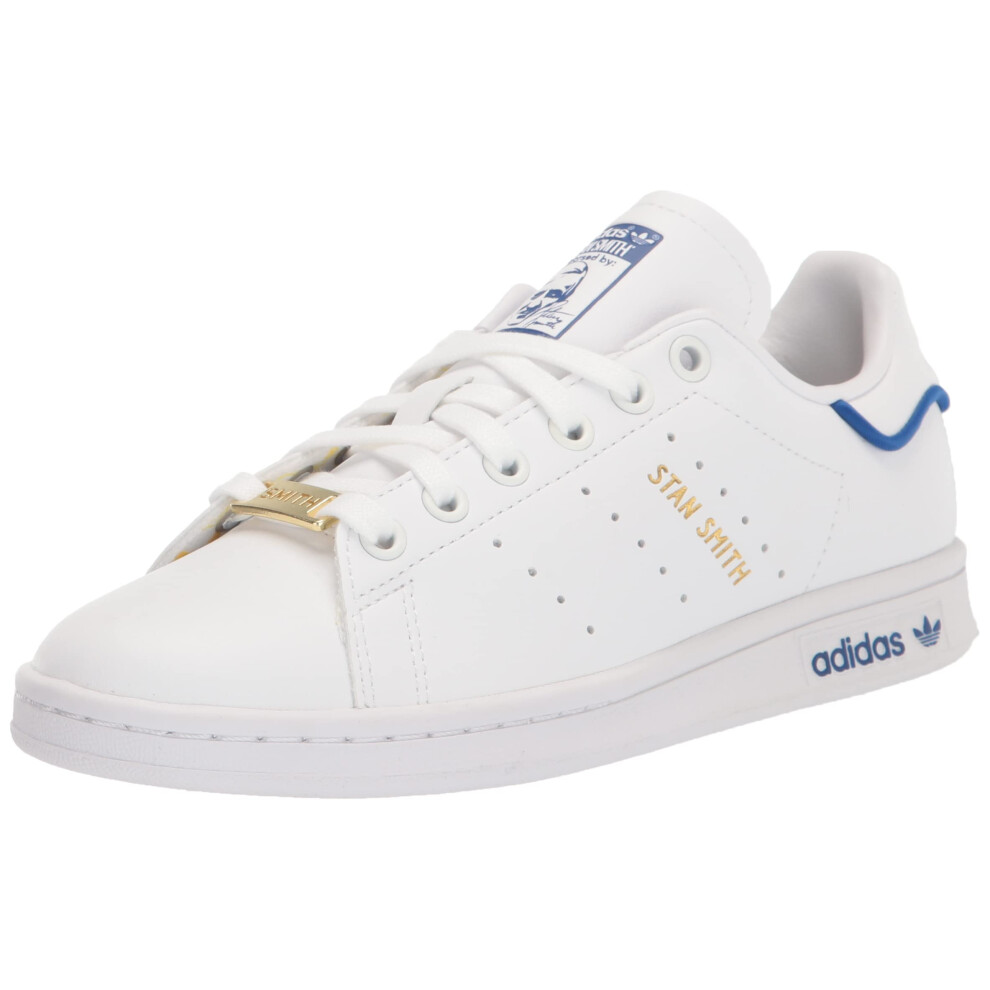 adidas Originals Men's Stan Smith Sneaker  White/Team Royal Blue/Yello