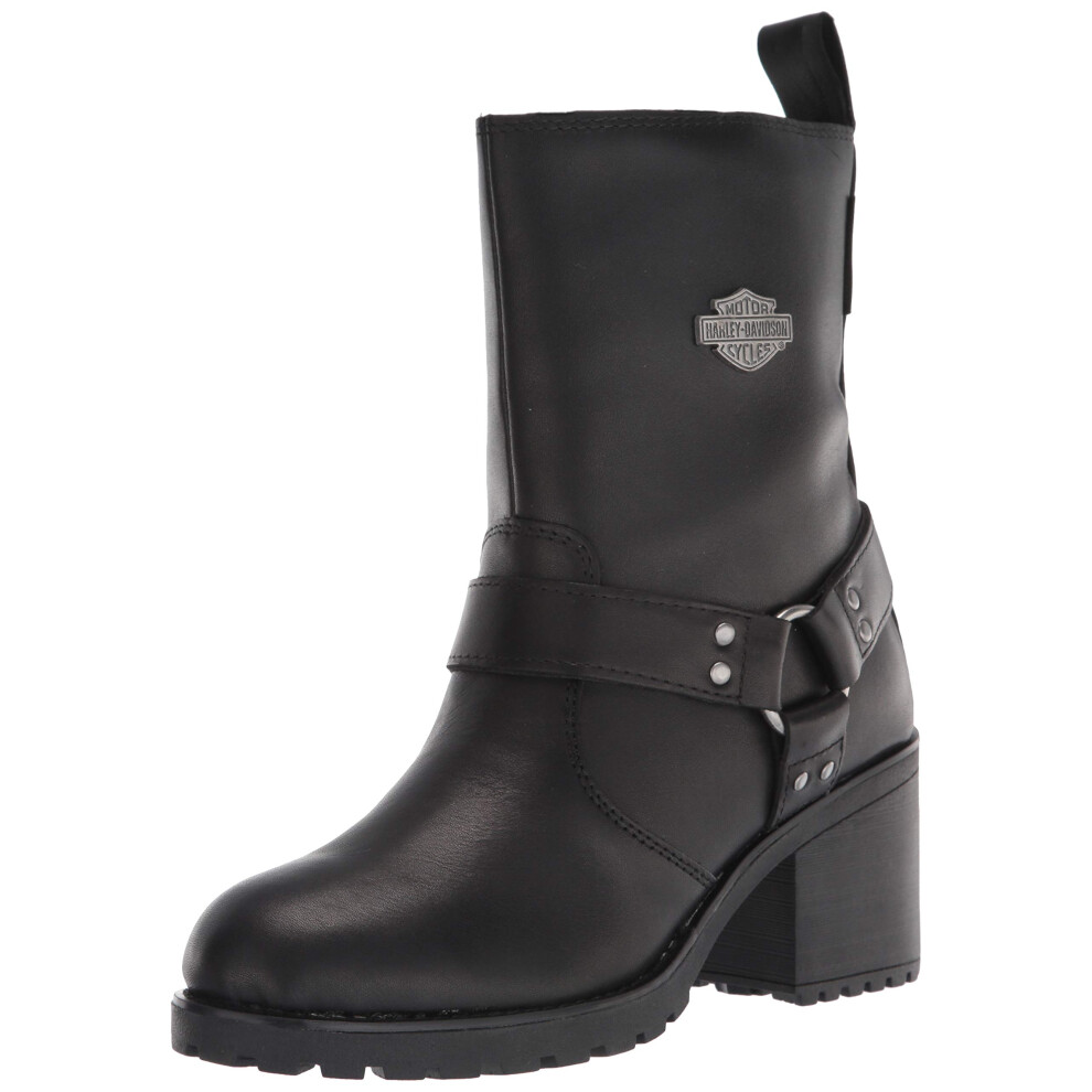 HARLEY-DAVIDSON FOOTWEAR Women's RR-Howell Motorcycle Boot  BLK 7""""