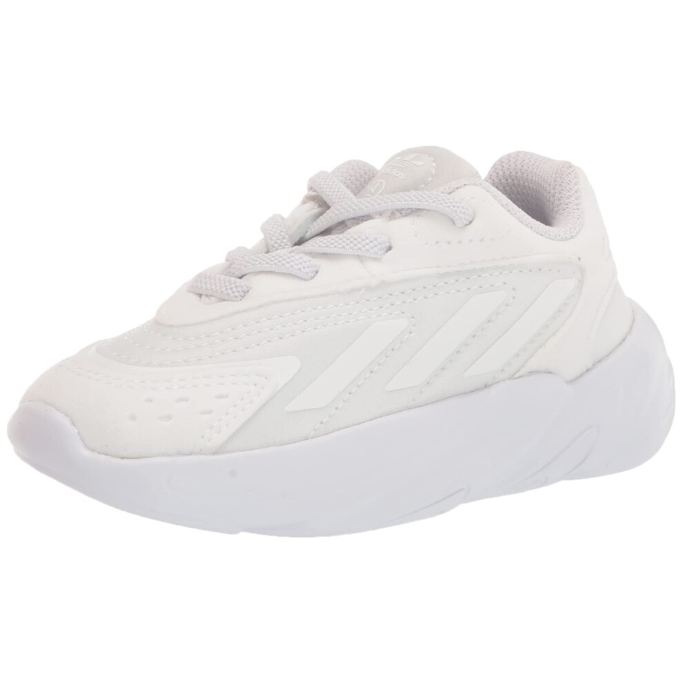 adidas Ozelia Sneaker  White/White/White  5.5 US Unisex Big Kid