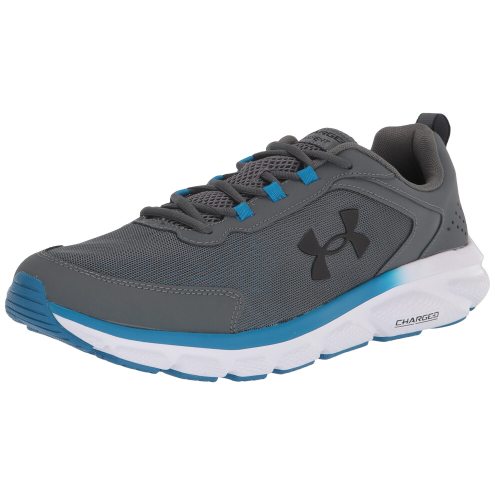 Under Armour Men's Charged Assert 9  Pitch Gray/Black  12 Medium US