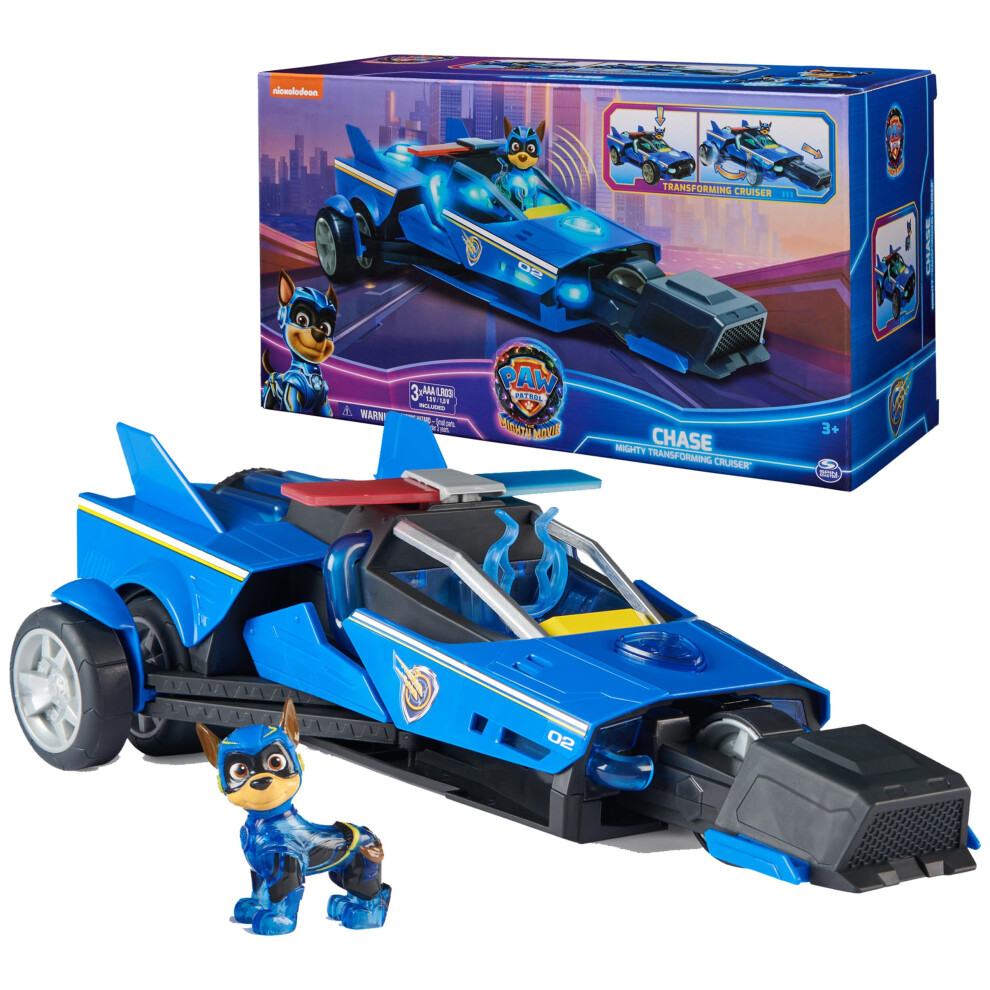 Paw Patrol: The Mighty Movie  Chases Mighty Transforming Cruiser with