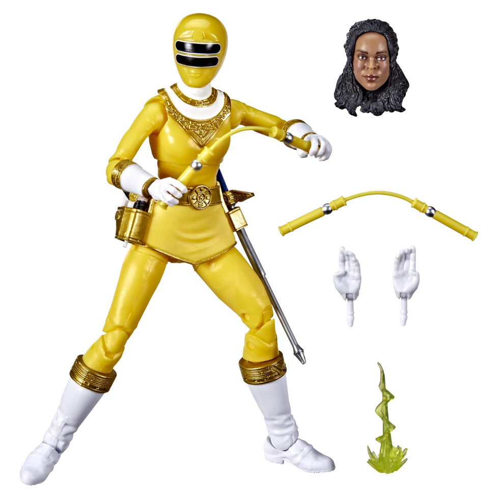 Power Rangers Lightning Collection Zeo Yellow Ranger 6-Inch Premium Co