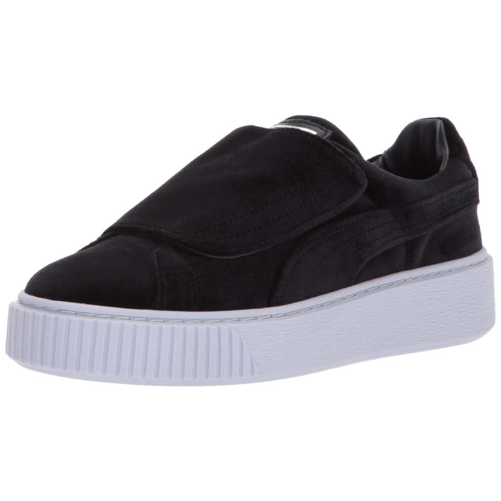 PUMA Basket Platform Strap VR Puma Black/Puma Black/Icelandic Blue 8.5