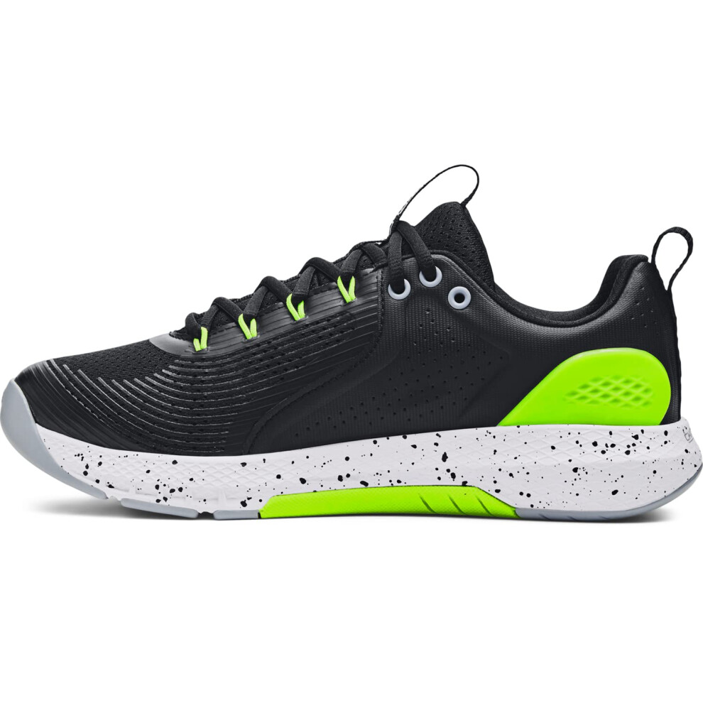 Under Armour Men's Charged Commit Tr 3  (006) Black/Lime Surge/White