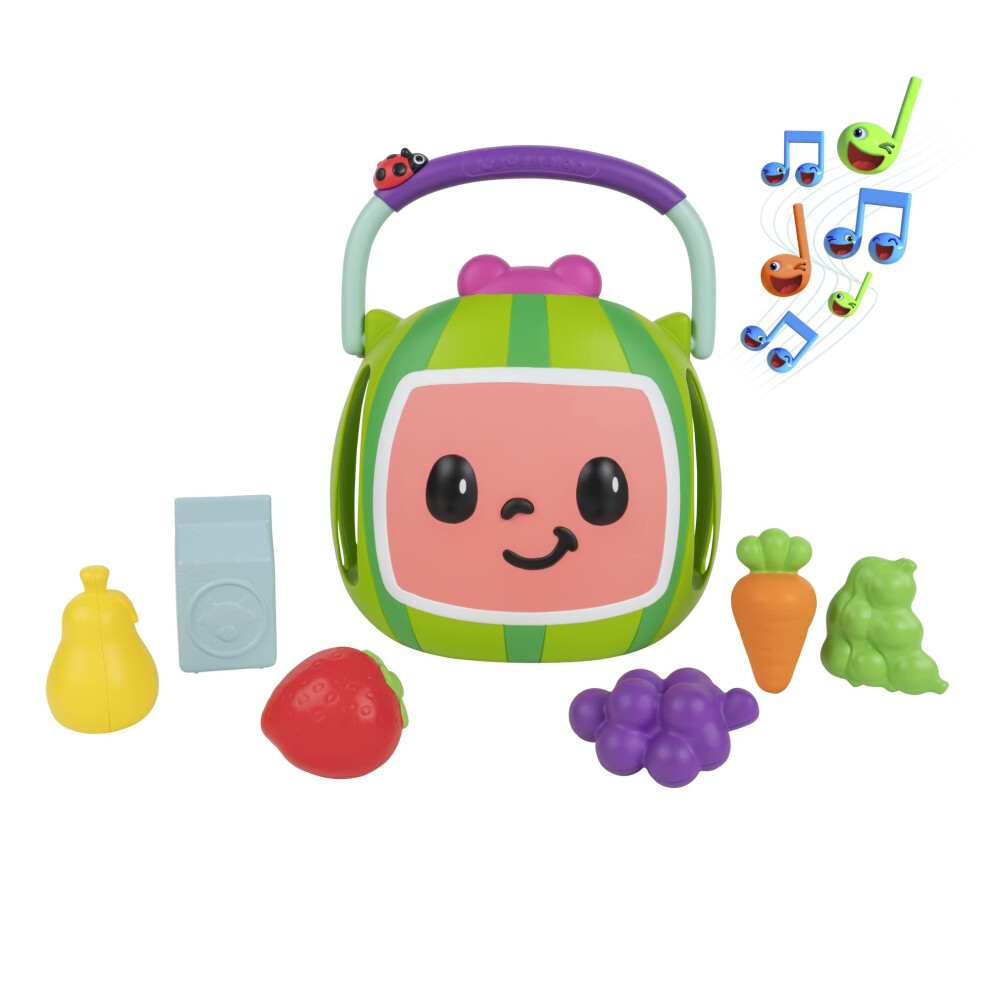 Photos - Other Toys Cocomelon Musical Vegetable Basket - Activate Sounds from The Show Lik CMW0107