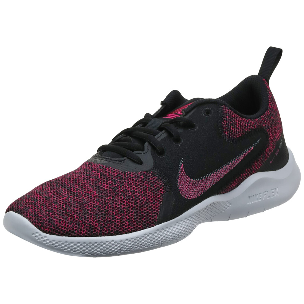 NIKE Women's Stroke Running Shoe  Black Fireberry Dk Smoke Grey Iron G