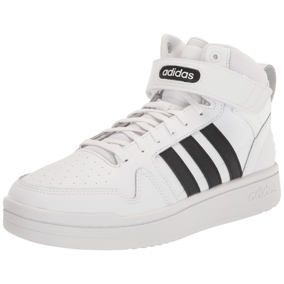 adidas Women's Postmove Mid Basketball Shoe  FTWR White/Core Black/FTW