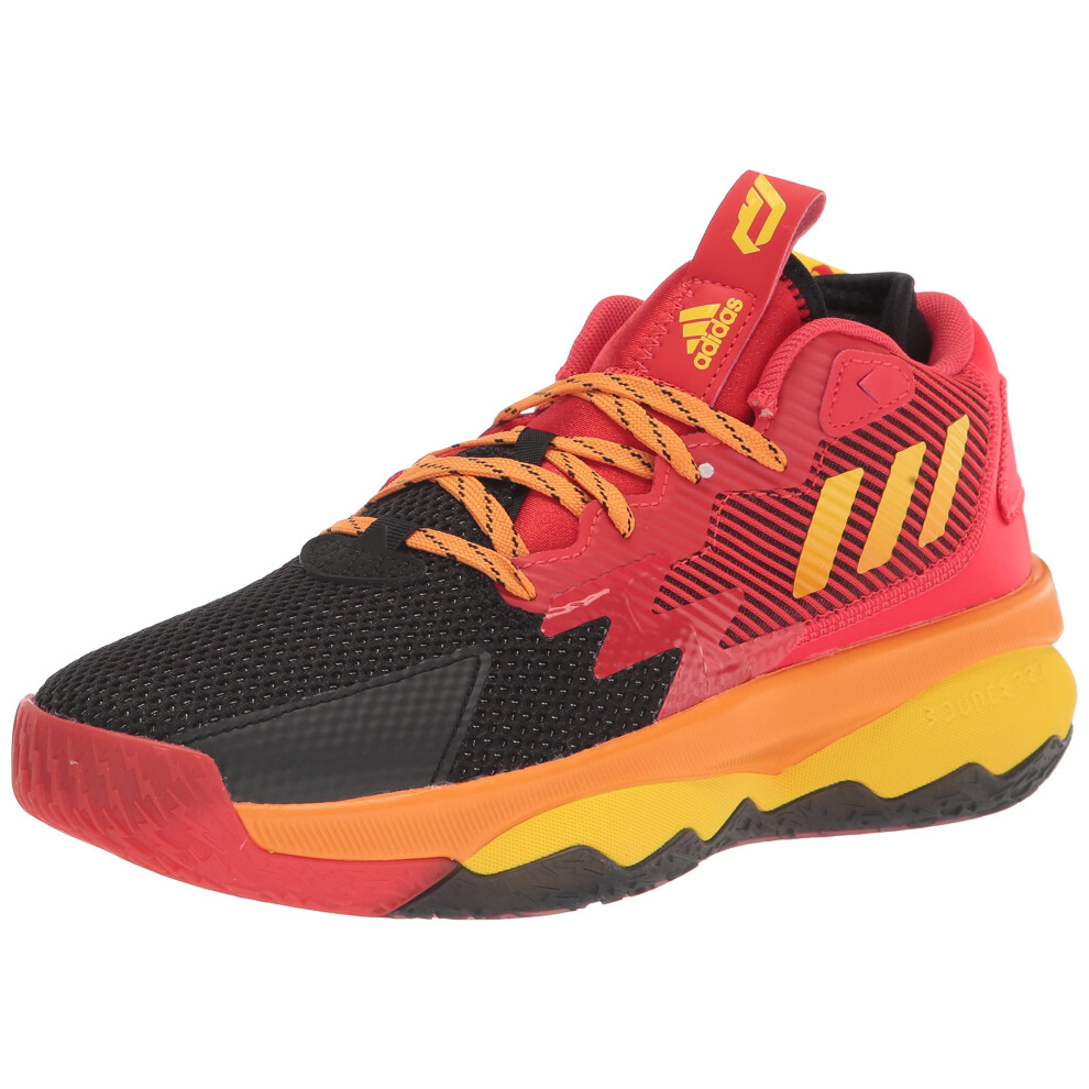 adidas Dame 8 Basketball Shoe  Red/Team Yellow/Impact Orange (Mr. Incr