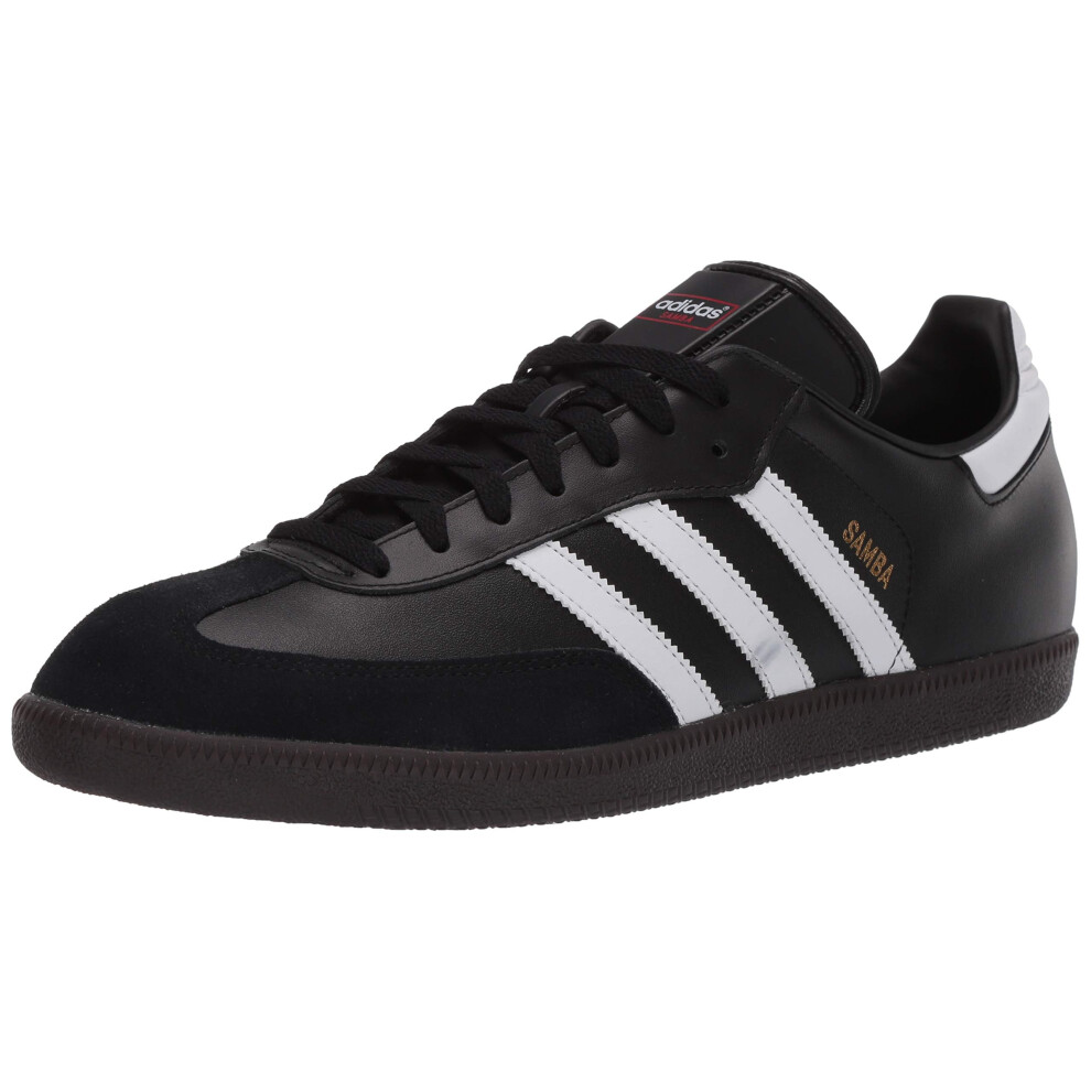 adidas Men's Samba Soccer Shoe  Black/White/Black   10 M US