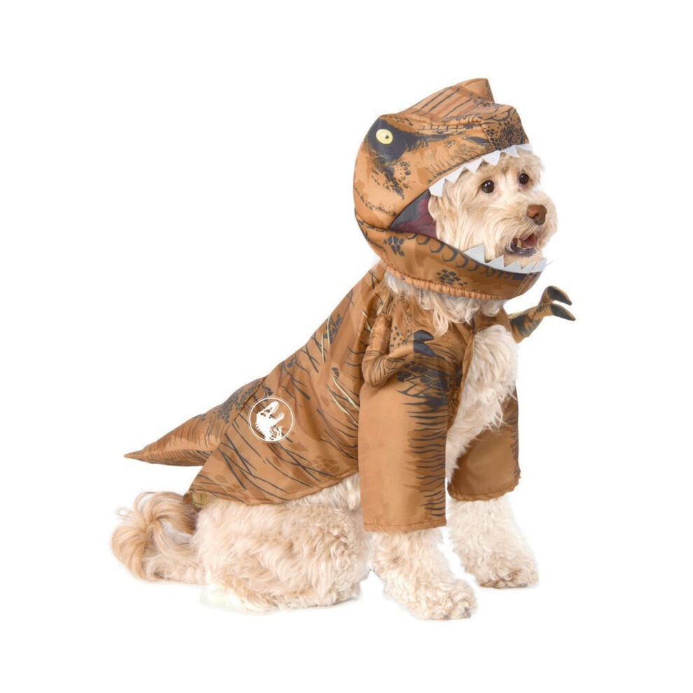 Rubie's Jurassic World T. Rex Dinosaur Pet Costume  As Shown  X-Large