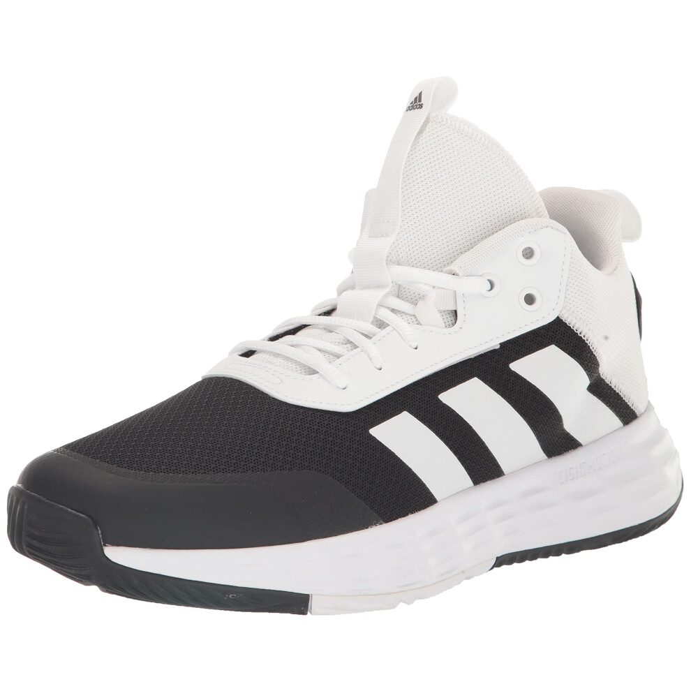 adidas Men's Own The Game 2.0 Sneaker  White/White/Core Black  11