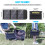 MARBERO Portable Solar Panel 30W Foldable Solar Panel Battery Charger 2