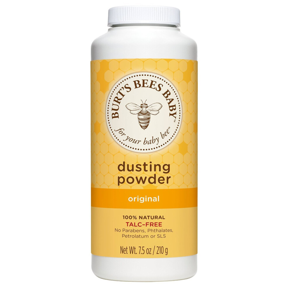 Burt's Bees Baby Dusting Powder  Talc Free  7.5 Ounce(Pack of 3)