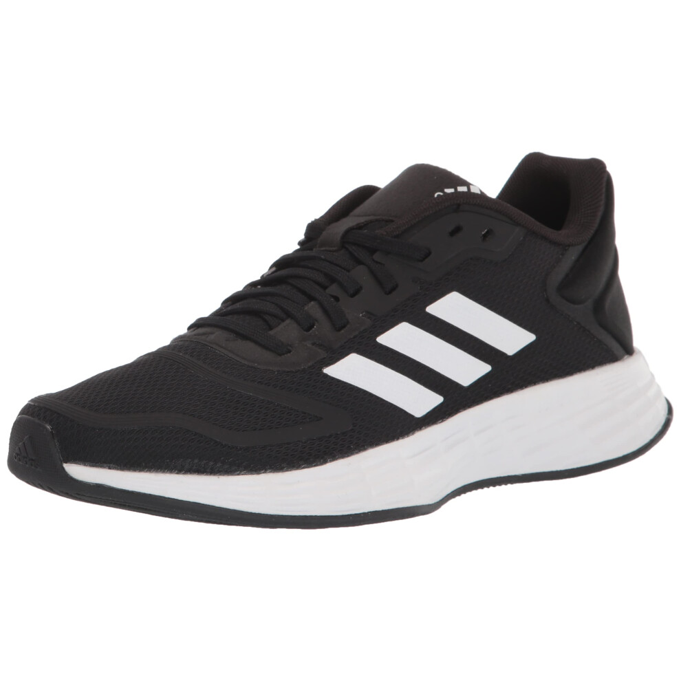 adidas Duramo 10 Running Shoe  Black/White/Black  2.5 US Unisex Little