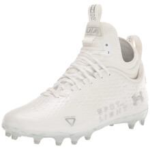 Under Armour Homme Sportlight Lux MC 2.0, (100) Blanc/Blanc/Argent Métallique, 9.5, US