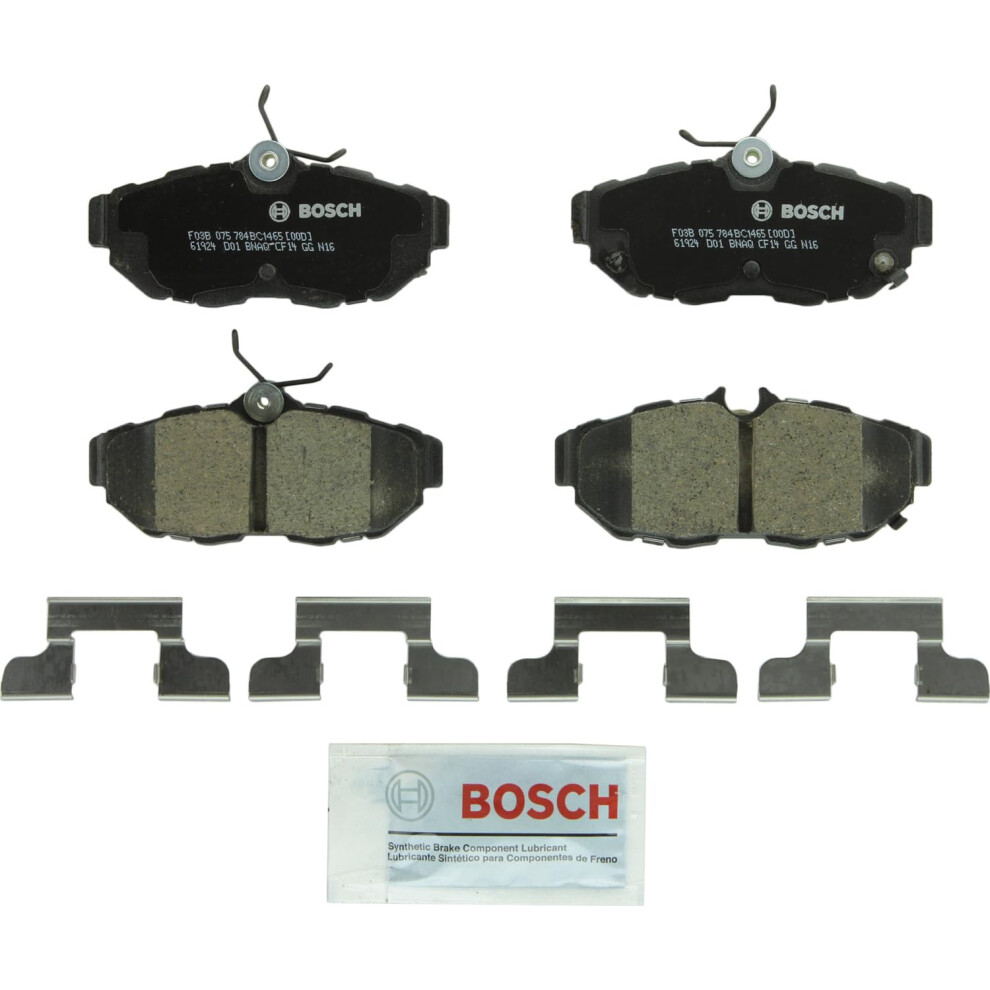 BOSCH BC1465 QuietCast Premium Ceramic Disc Brake Pad Set - Compatible