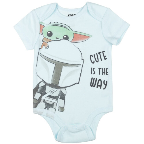 Star Wars STAR WARS Le Petit Darth Vader Stormtrooper BB-8 Pack de Bodysuits 0-3 Mois Multicolore 1