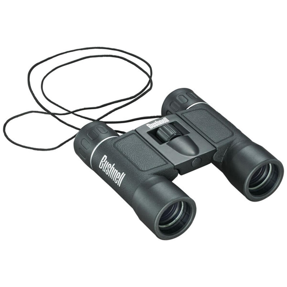 Bushnell Powerview 8x21 Compact Folding Roof Prism Binocular (Black)