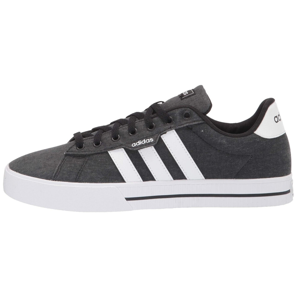 adidas Men's Daily 3.0 Skate Shoe  Core Black/Cloud White/Core Black