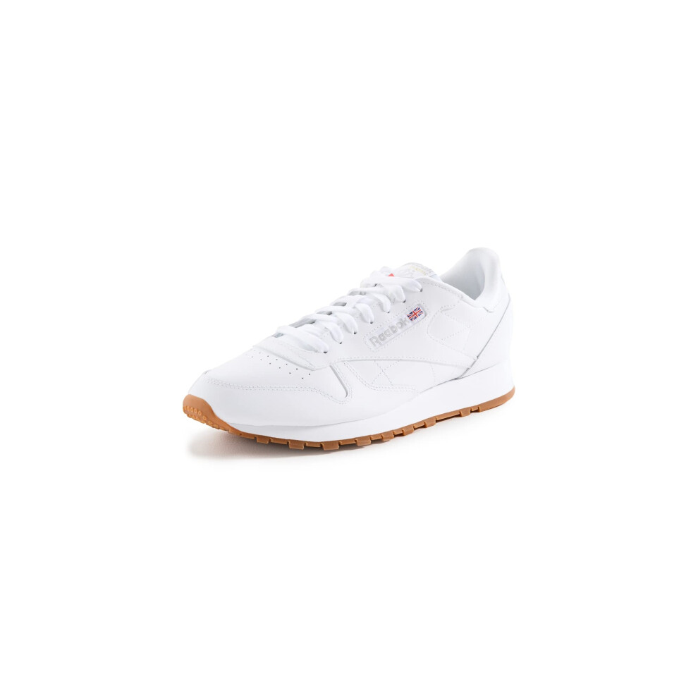 Reebok Unisex Classic Leather Sneaker  FTWR White/Pure Grey 3 Rubber g